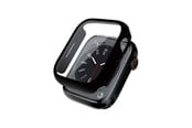Smartwatch - Tilbehør - CRONG Hybrid Watch Case - Case with Glass for Apple Watch 45mm (Black) - CRG-45HS-BLK