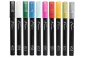 Kreativitet & Hobbyartikler - Nassau Acrylic Marker Set - 10 pcs. - AR0143/GE
