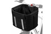 Cykeltilbehør - Wozinsky fabric bicycle basket large - black - 5907769385308