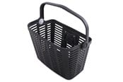 Cykeltilbehør - Wozinsky WKR-PK plastic handlebar bicycle basket - black - 5907769385315