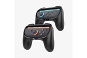 Spil tilbehør - Spigen Joy-Con Grip NS100 - black - Nintendo Switch 2 - Tilbehør til spillekonsol - AGP10162