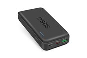 Powerbank - SBS Powerbank TTBB20000PD20K 20000 mAh 20W PD USB-C USB-A Micro-USB - black Powerbank - Sort - 20000 mAh - TTBB20000PD20K