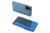 Mobil - Covers & Cases - Hurtel Clear View Case blue Poco M4 Pro 5G Flip Cover - 5907769338014