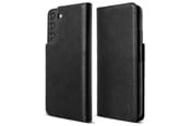 Mobil - Covers & Cases - Ringke Folio Signature Leather Flip Case for Samsung Galaxy S22+ (S22 Plus) Black (FSS118R262) - 8809848202810