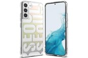 Mobil - Covers & Cases - Ringke Fusion Design Armored Case Cover with Gel Frame Samsung Galaxy S22+ (S22 Plus) Transparent (Seoul) (F593R89) - 8809848204654