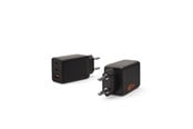 Mobil - Adaptere & Opladere - UAG SRGE 65W 3Port 2USB-C - 1USB-AWall Charger EU Black - 9B443711V4040