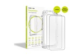 Mobil - Beskyttelsesglas - Mobile Origin EasyGlass with Applicator iPhone 17e/16e/14/13/13 Pro - 2 pack - EGA-i14-2pk