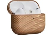 Hovedtelefoner/headset - PITAKA Aramid Fiber Magnetic Case - Golden Glint - AirPods Pro 3 - APM2504