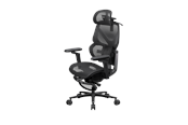 Gamer Stol - TX3 Flex Pro Footrest - Sort - Mesh - 123 kg - TEGC-3089101.11
