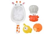 Babylegetøj - Fresh Kid Tub Fun! Giraffe fishing set 5 parts - 3505