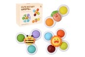 Babylegetøj - Fresh Kid Spinner toys Cute Garden 3 pcs. - 3506