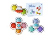 Babylegetøj - Fresh Kid Spinner toys Space 3 pcs. - 3510