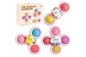 Babylegetøj - Fresh Kid Spinner toys Fantasy 3 pcs. - 3511