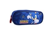 Skoletilbehør - Vadobag Sonic Still Unstoppable Pencil Case 2-Compartment - Blue - 155-01309