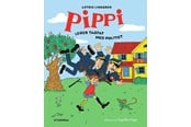 Børnebøger - Pippi leger tagfat med politiet - Børnebog - Hardcover - 9788702459524