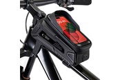 Cykeltilbehør - Tech-Protect  V2 Bicycle Bag with Phone Space 1.2l - Black - 5906302308415