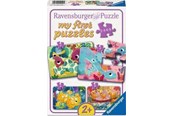 Puslespil - Ravensburger Sweet Dinos 2/4/6/8p - 2+ - 12004249