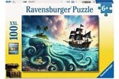 Puslespil - Ravensburger Pirate Treasure 100p - 6+ - 12004263