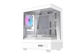 Kabinet - Darkflash DB330M Computer Case + 3 Fans - Kabinet - Hvid - DB330M White +3F