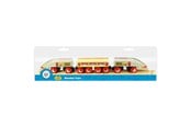 Trælegetøj - Bigjigs Wooden High Speed Train incl. Rails - BJT420