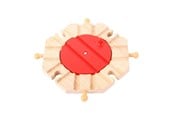 Trælegetøj - Bigjigs Wooden Rails - 8 Direction Turntable - BJT134