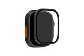 Smartwatch - Tilbehør - Puro Tempered Glass with Titanium Bezel for Apple Watch Ultra / Ultra 2 / Ultra 3M - Black - PUSDGFSAW49BLK