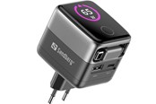 Mobil - Adaptere & Opladere - Sandberg Travel Charger PD65W Display + Cable - 441-74