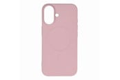 Mobil - Covers & Cases - Hurtel Liquid Silicone Case MagSafe for iPhone 16 - Light Pink - 5907769363382
