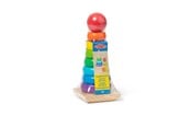 Babylegetøj - Melissa & Doug Wooden Stacker Rainbow - 6073090