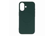 Mobil - Covers & Cases - Hurtel Liquid Silicone Case MagSafe for iPhone 16 - Dark Green - 5907769363429
