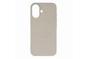 Mobil - Covers & Cases - Hurtel Liquid Silicone Case MagSafe for iPhone 16 - Beige - 5907769363450