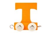 Trælegetøj - Small Foot - Wooden Letter Train Orange - T - 12 pieces - 10370-display12