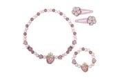 Kreativt Legetøj - Little Dutch Wooden Jewelry Set Strawberry 4-piece. - 126213