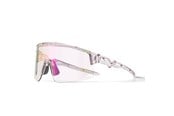 Cykeltilbehør - Rockbros Cycling Glasses Photochromic with UV Protection and Corrective Insert Clear - Purple - 8386824303643