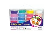 Legetøj - Playbox Modeling Dough Set 24 Pots x 10 g - 5+ Years - 27111