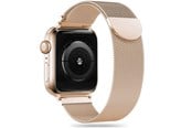 Smartwatch - Tilbehør - Tech-Protect MilaneseBand Strap for Apple Watch 4 / 5 / 6 / 7 / 8 / 9 / SE / Ultra 1 / 2 (42 / 44 / 45 / 49 mm) - Gold - 5906735412680