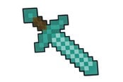 Legetøjsvåben - Jakks DISGUISE Minecraft Sværd i skum - 700910