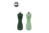 Køkkentilbehør - Peugeot Tahiti duo Set of Manual Salt and Pepper Mills in Wood Moss Green & Mint Green 15cm - 2/4295000