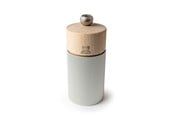 Køkkentilbehør - Peugeot Line Salt Mill in Aluminium and Wood Natural 12cm - 3989900