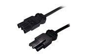 Strømkabel (ekstern) - Deltaco - power extension cable - GST18 to GST18 - 30 cm - DEL-118E03