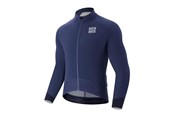 Cykeltilbehør - Rockbros YDWT014 Winter Fleece Double Layer Cycling Jacket Size L - Blue - Rockbros-15420021006