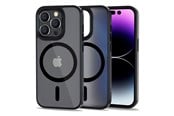 Mobil - Covers & Cases - Tech-Protect MagMat MagSafe Case for iPhone 14 Pro - Matte Black - 9589046925474