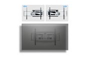 Vægbeslag, AV-Beslag & AV-Møbler - StarTech.com Startech mounting kit - articulating - for flat panel - low profile - TAA Compliant - Maks 85 kg - Maks størrelse 100" - 100AP1-TV-WALL-MOUNT