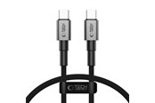 USB kabel - Tech-Protect UltraBoost USB-C DNA PD60W/3A 50 cm Cable - Grey - 5906302380763
