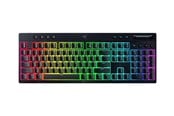 Tastatur - Razer BlackWidow V4 Low-Profile HyperSpeed - Yellow Mechanical (Smooth and Linear) - Gaming Tastatur - Amerikansk engelsk - Sort - RZ03-05271500-R3M1