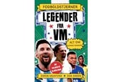 Børnebøger - Fodboldstjerner - Legender fra VM - Alt om superst - Børnebog - Hardcover - 9788741533926
