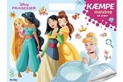 Hobby - Disney Prinsesser - KÆMPE malebog (malebog med hån - Hobby - Hæftet - 9788741530758