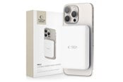 Powerbank - Tech-Protect LifeMag PB11 Power Bank with MagSafe 10000mAh 15W USB-C Port - White + USB-C Cable Powerbank - Hvid - 10000 mAh - 5906302309467