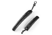 Cykeltilbehør - Rockbros FK-810 Folding Telescopic Bicycle Fender Set - Black - Rockbros-28210002001