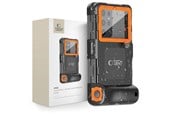 Mobil - Covers & Cases - Tech-Protect Waterproof Case IPX8 Waterproof for Smartphones 4.7-6.7" - Black/Orange - 5906302310234